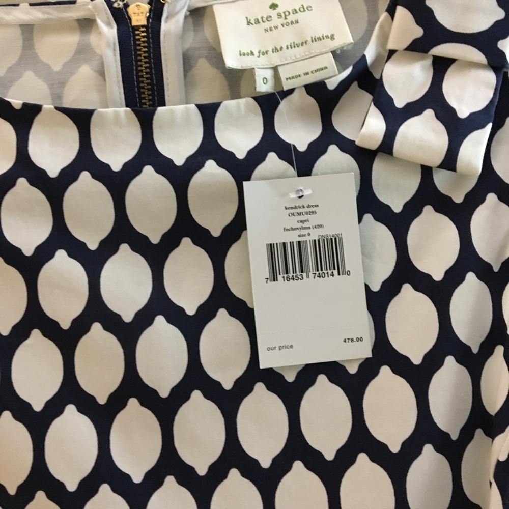 Kate Spade Kendrick Dress 0 - Picture 2 of 6
